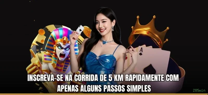 Imagem promocional da 285win mostrando a plataforma e suas vantagens